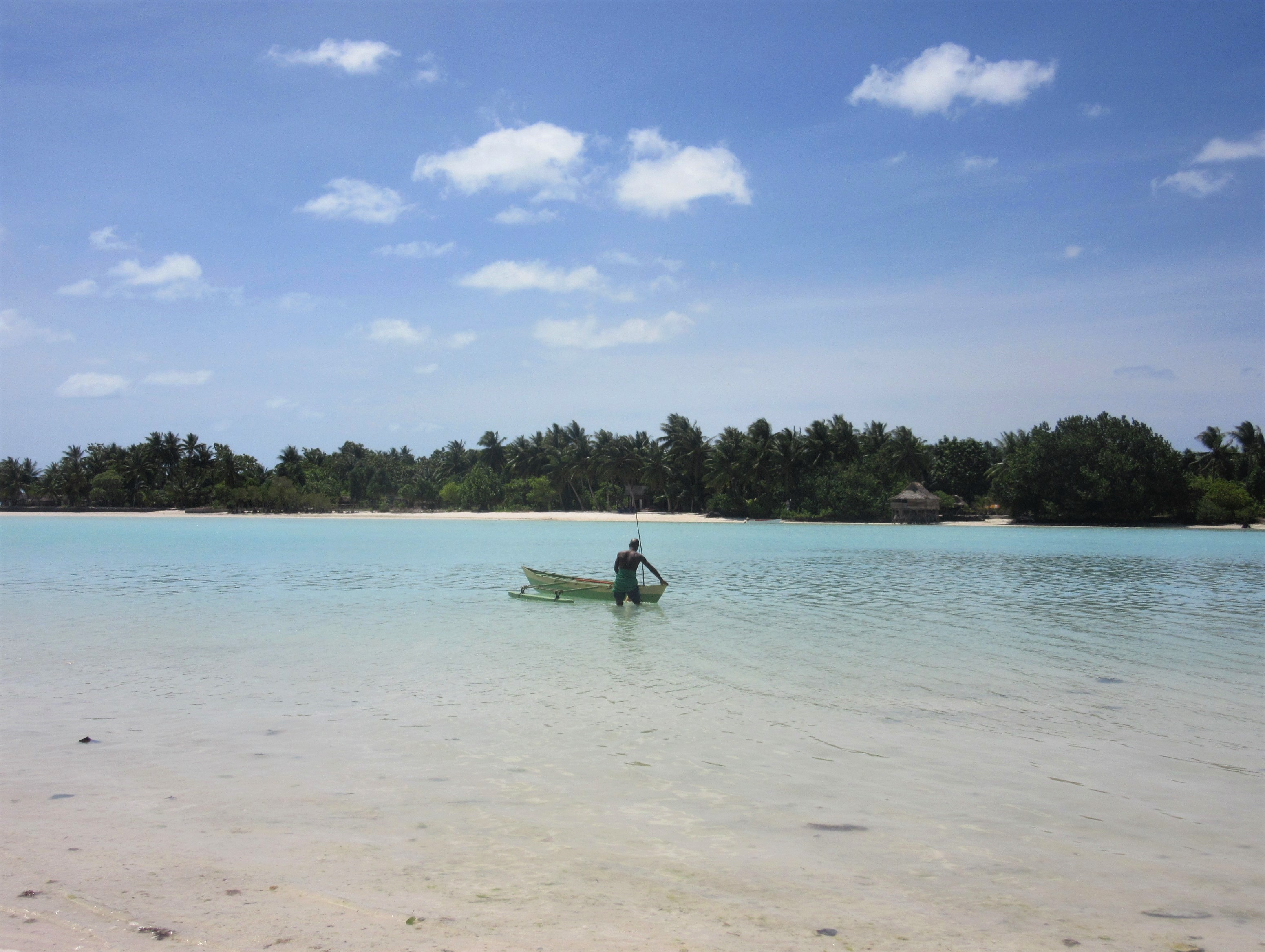 Fisherman in Kiribati